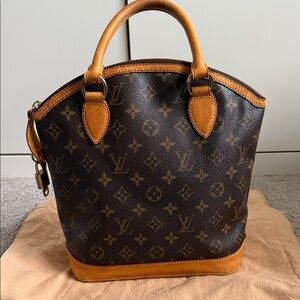 Louis Vuitton Lock-It Monogram Handbag
